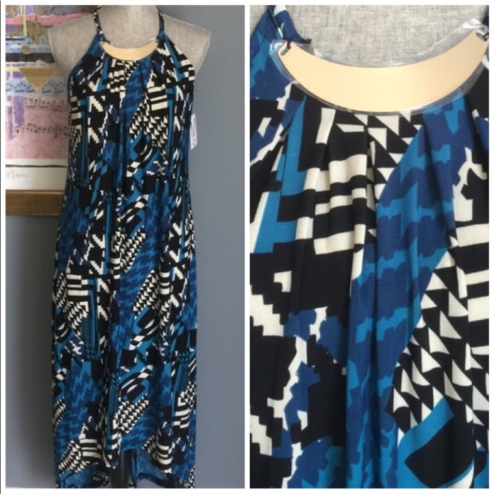 Mlle Gabrielle Maxi With Metal Neck Plate